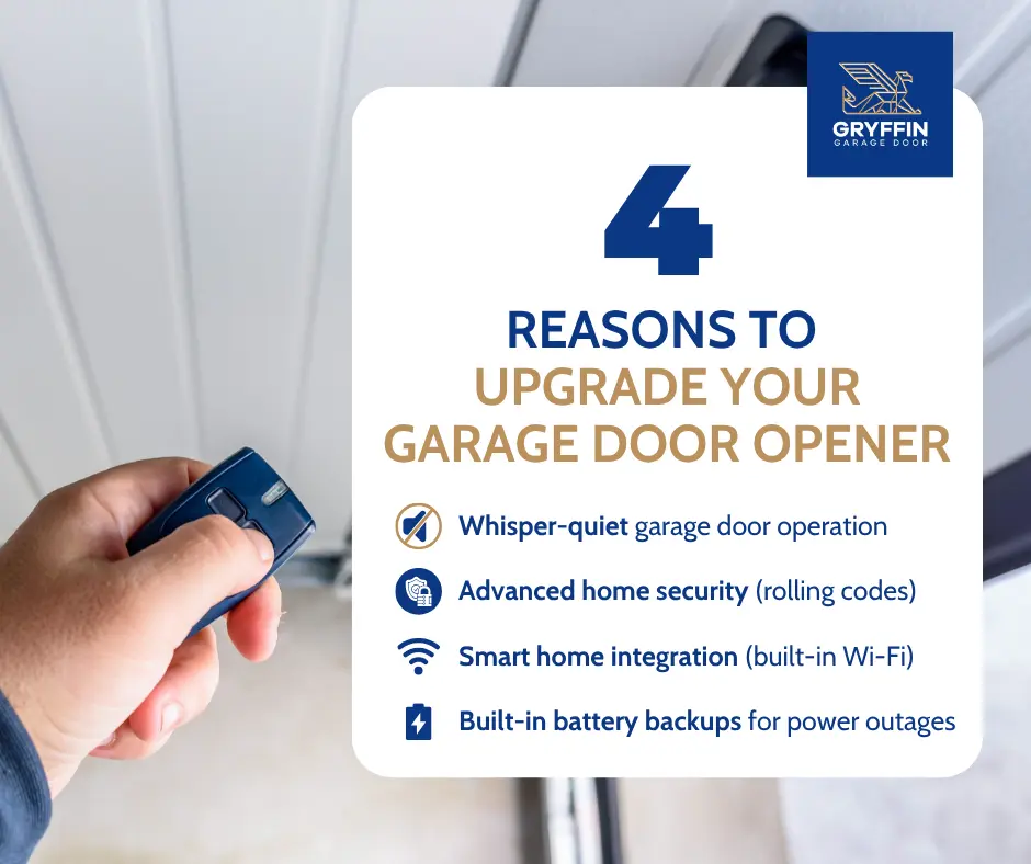 Reasons to upgrade your garage door opener