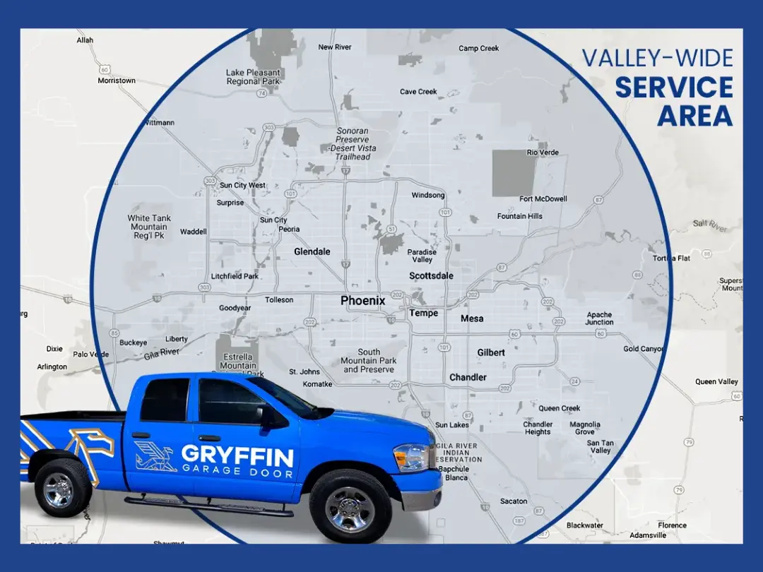 Gryffin Garage Door provides new door installation across the East Valley