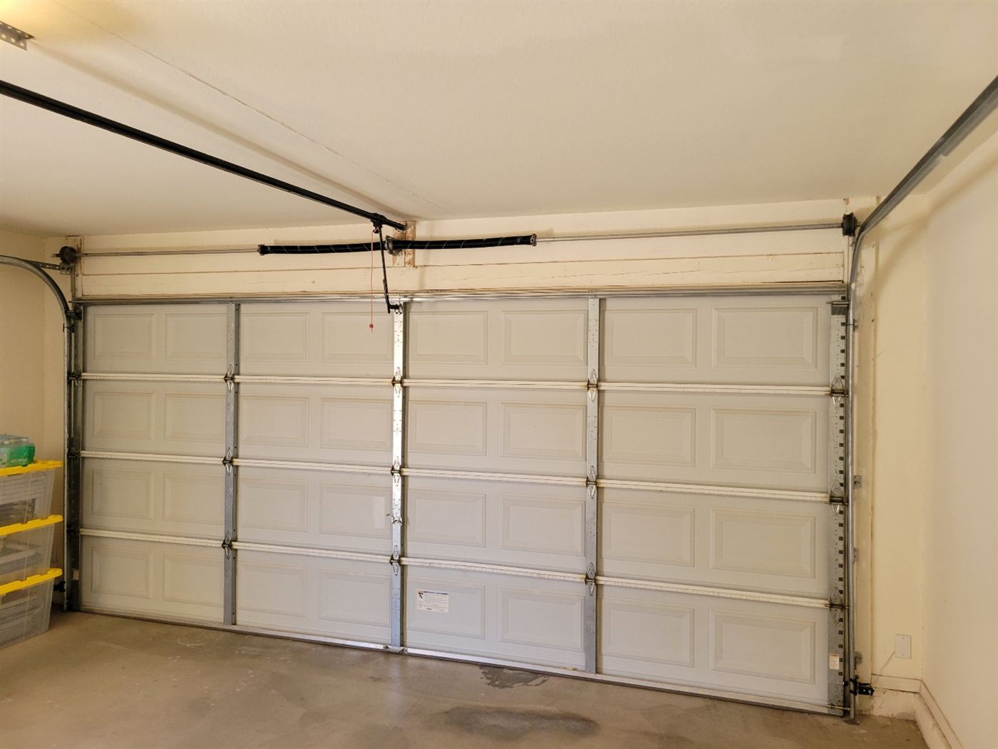Garage door service at a Gilbert, AZ home